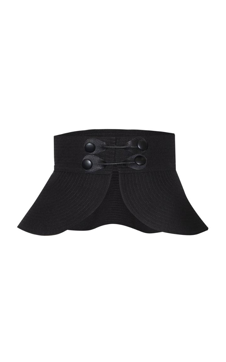 Moda Operandi Andres Otalora Wool Marcela Peplum Belt