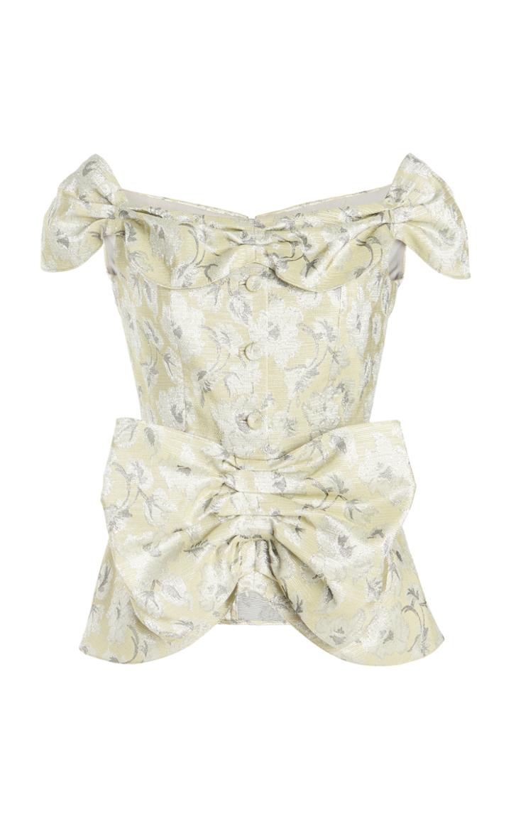 Moda Operandi Erdem Cathleen Jacquard Top