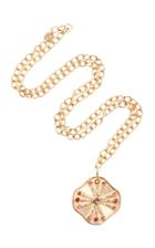 Marlo Laz Guiding Light 14k Gold Sapphire Necklace