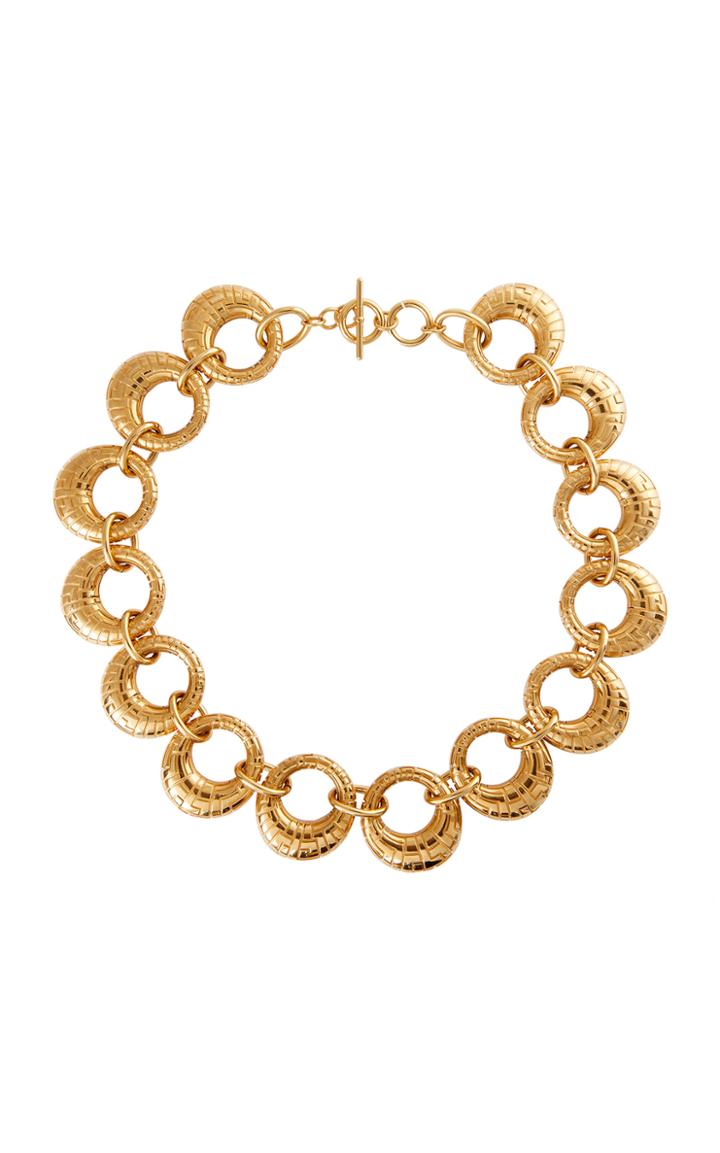Moda Operandi Leda Madera Geena Gold-plated Brass Necklace