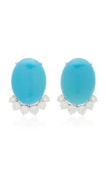 Lauren X Khoo Turquoise Earrings