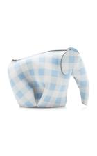 Loewe Elephant Gingham Mini Bag