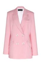 Moda Operandi Michael Lo Sordo Wool Double-breasted Blazer Size: 6