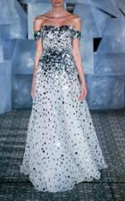 Mira Zwillinger Lenny Off-the-shoulder Gown