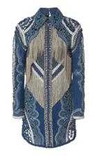 Balmain Fringe Dress
