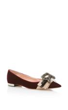 Rochas Ruby Flat With Bow