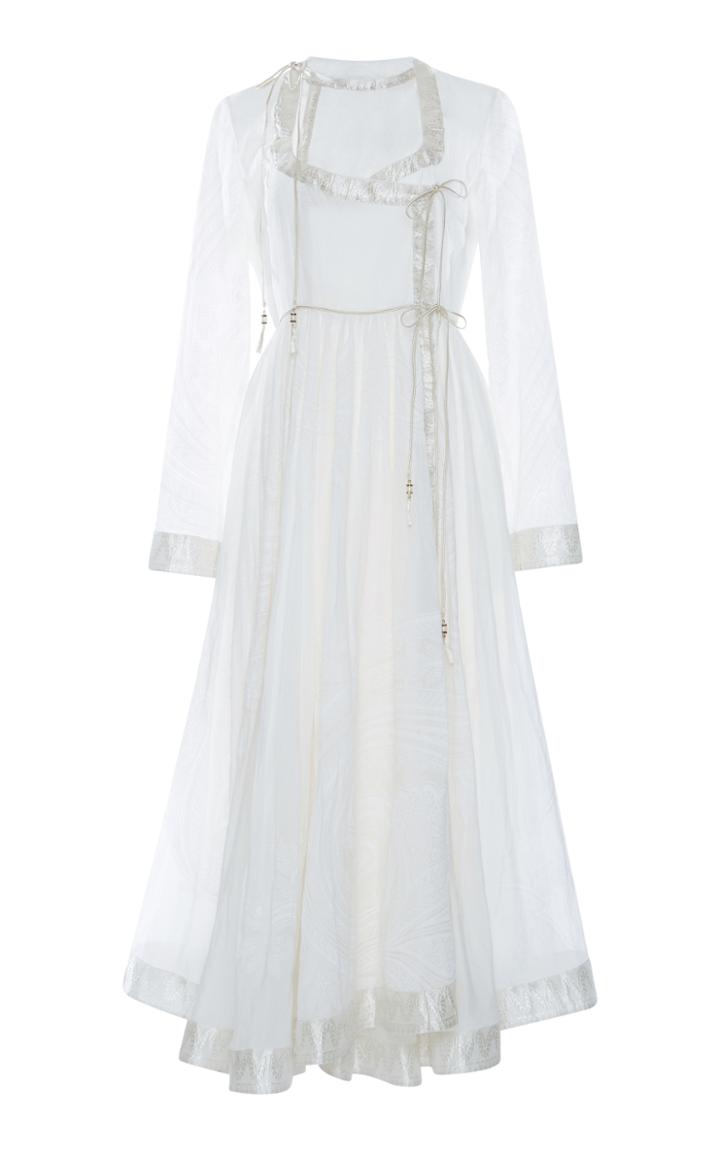 Etro Long Sleeve A Line Dress