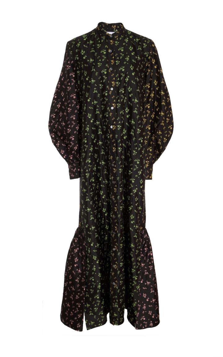Cf. Goldman Long Floral Shirt Dress