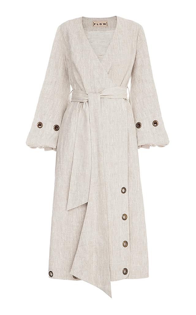 Flow The Label Linen Midi Dress