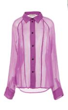 Moda Operandi Mara Hoffman Nazaret Voile Button-front Top Size: Xxs