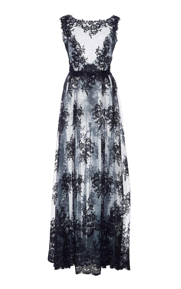 Luisa Beccaria Lace Long Dress