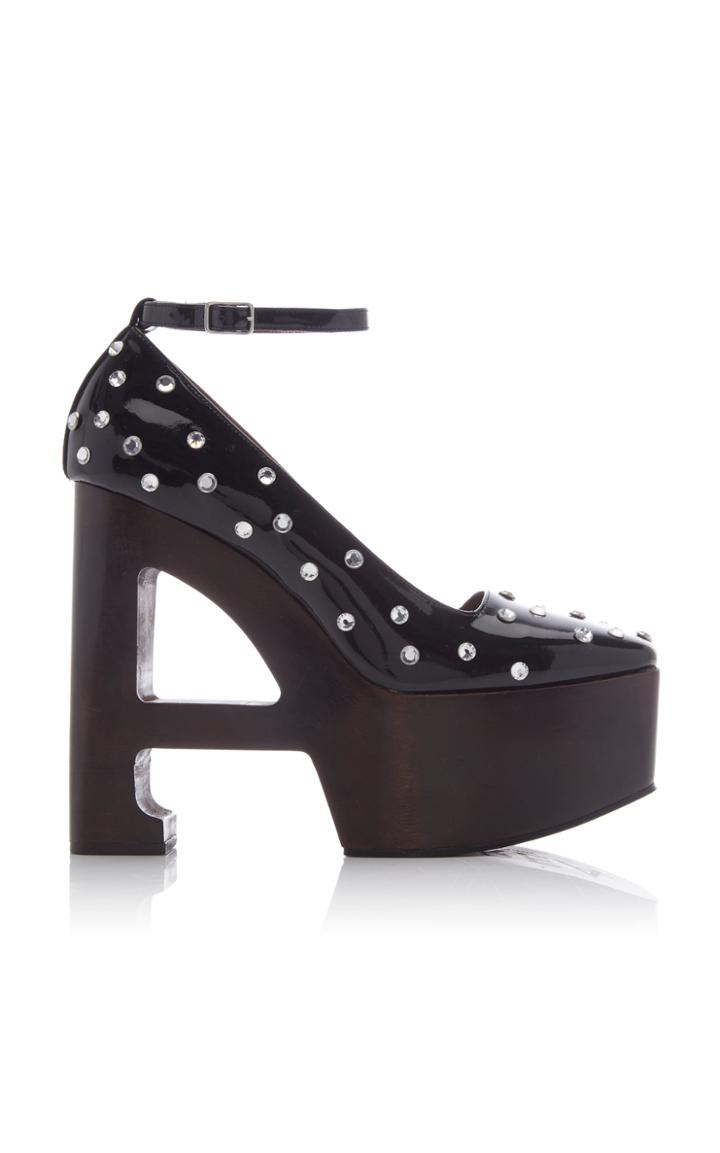 Moda Operandi Area Platform Mary Jane Heels Size: 35