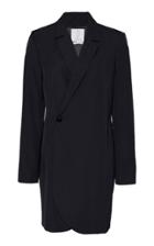 Deveaux Olivia Long Asymmetric Blazer