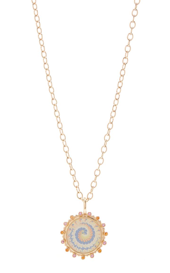 Marlo Laz Tie Dye Necklace