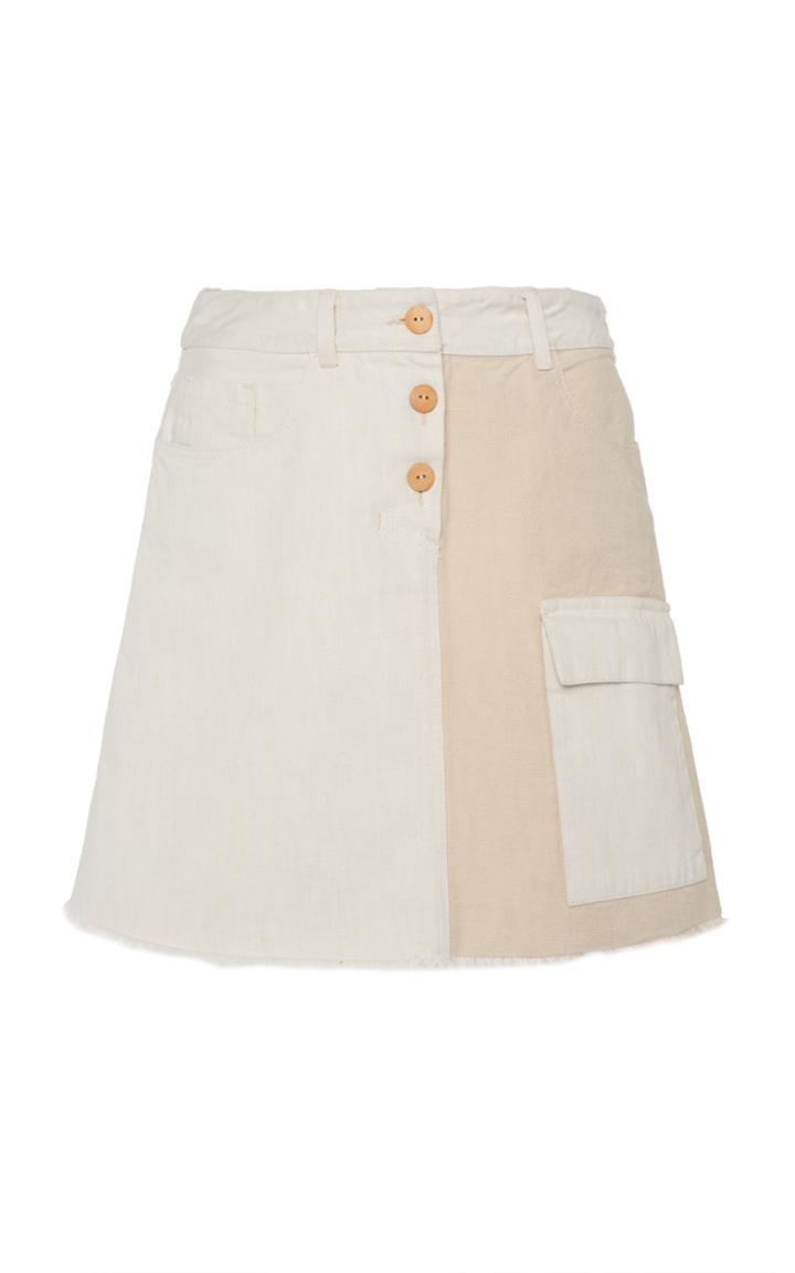 Eron Thelma Denim Mini Skirt
