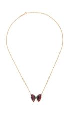 Jacquie Aiche Tourmaline Butterfly Necklace
