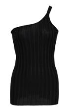 Moda Operandi Simon Miller Capilla One-shoulder Ribbed-knit Tank Top Size: Xs