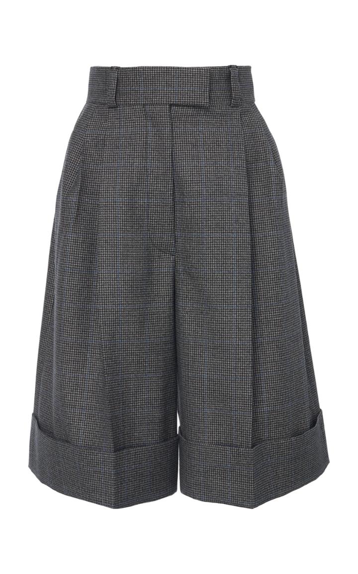 Miu Miu Cuffed Knee-length Shorts
