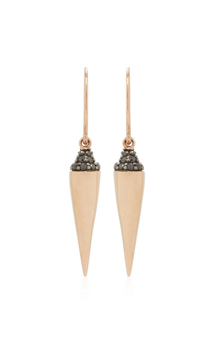 Sydney Evan Small Spike Earrings