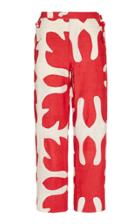 Bode Cut-out Appliqu Side Tie Trousers