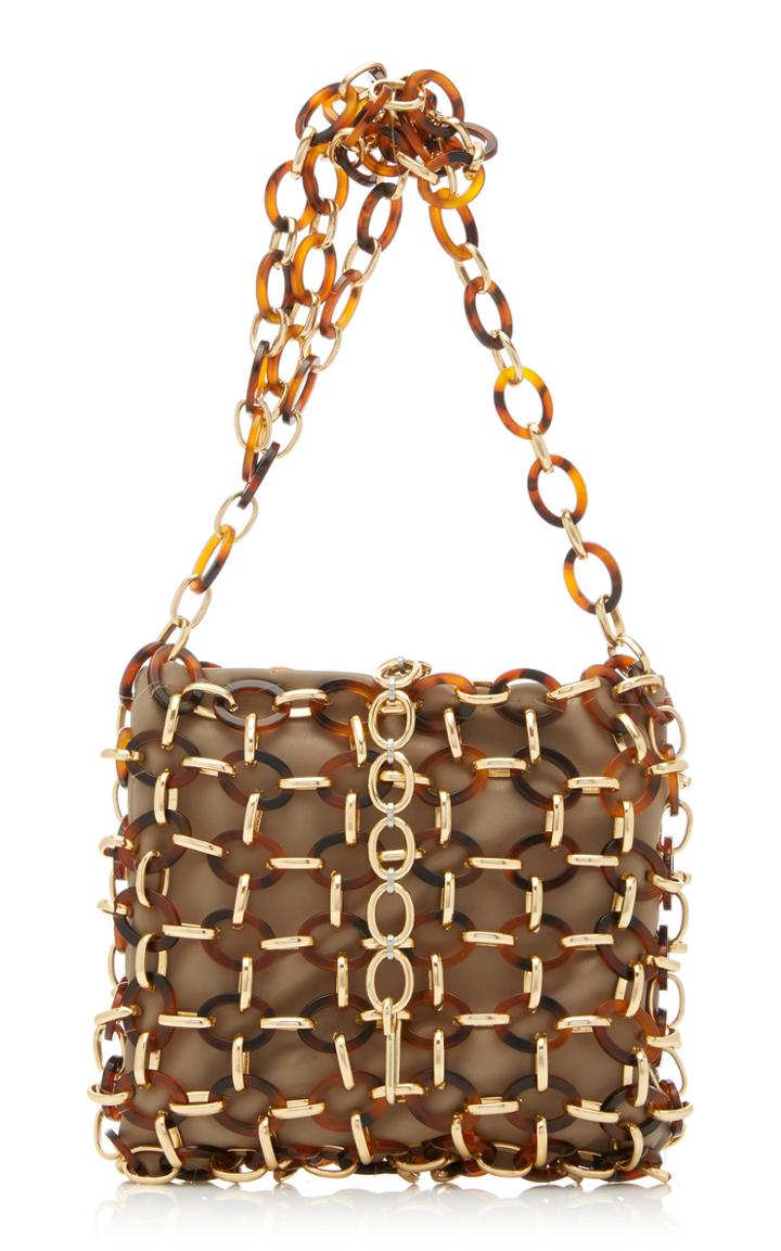 Cult Gaia Natasha Gold-tone Acrylic Tote