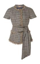 Brock Collection Picasso Frayed Tweed Jacket