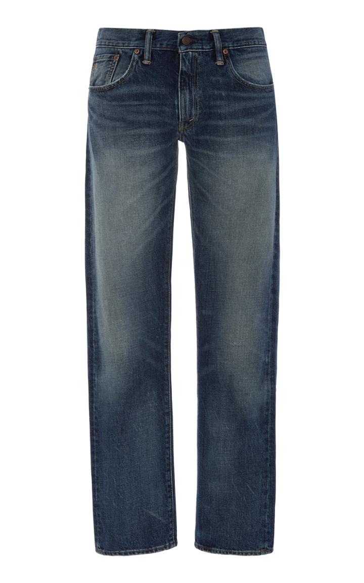 Rrl Gibson Low-rise Slim-fit Jeans
