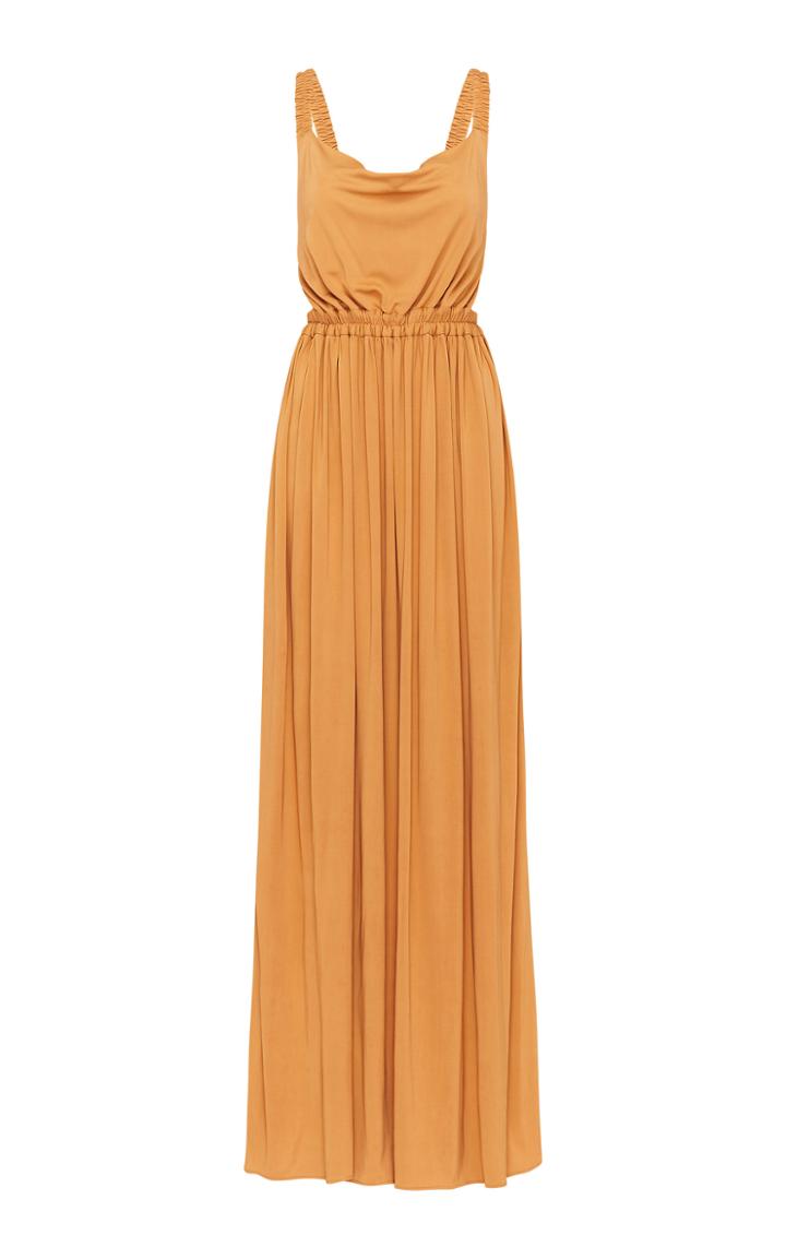 Matteau Open Back Jersey Cowl Dress