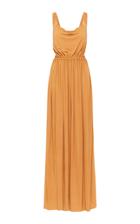 Matteau Open Back Jersey Cowl Dress