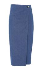 Carolina Herrera Denim Midi Skirt