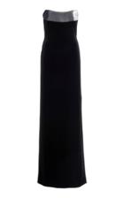 Moda Operandi Galvan Frosted Velvet Gown