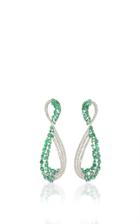 Hueb Apus Earring With Emeralds