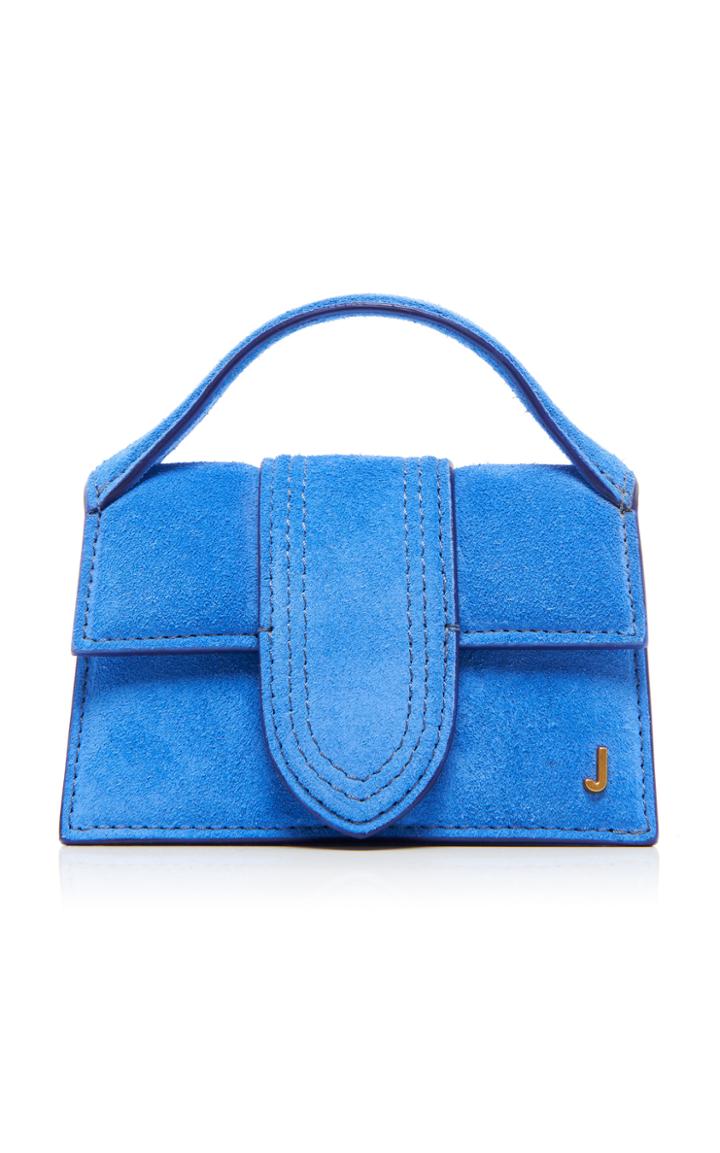 Moda Operandi Jacquemus Le Petit Bambino Suede Top Handle Bag