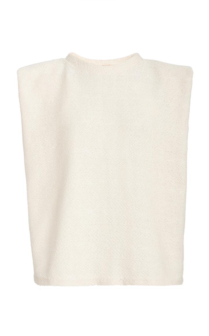 Moda Operandi Johanna Ortiz Obelisk Sleeveless Cotton-blend Top