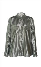 Blaz Milano Jalil Metallic Lam Shirt