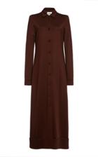 Moda Operandi Jil Sander Long Sleeve Maxi Shirt Dress