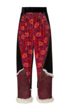 Etro Floral Corduroy Trousers