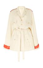 Ann Demeulemeester Utility Linen And Wool-blend Jacket