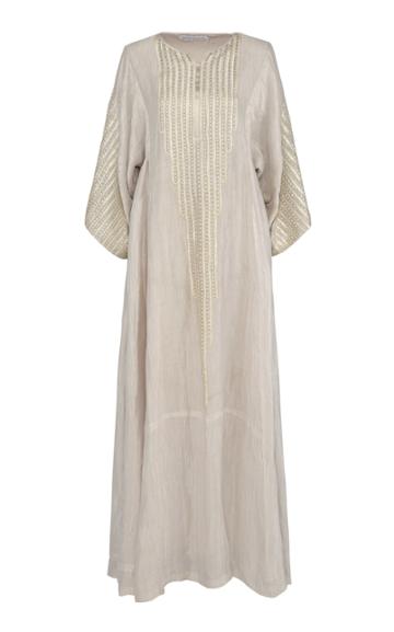 Bthaina Embroidered Bodice Caftan