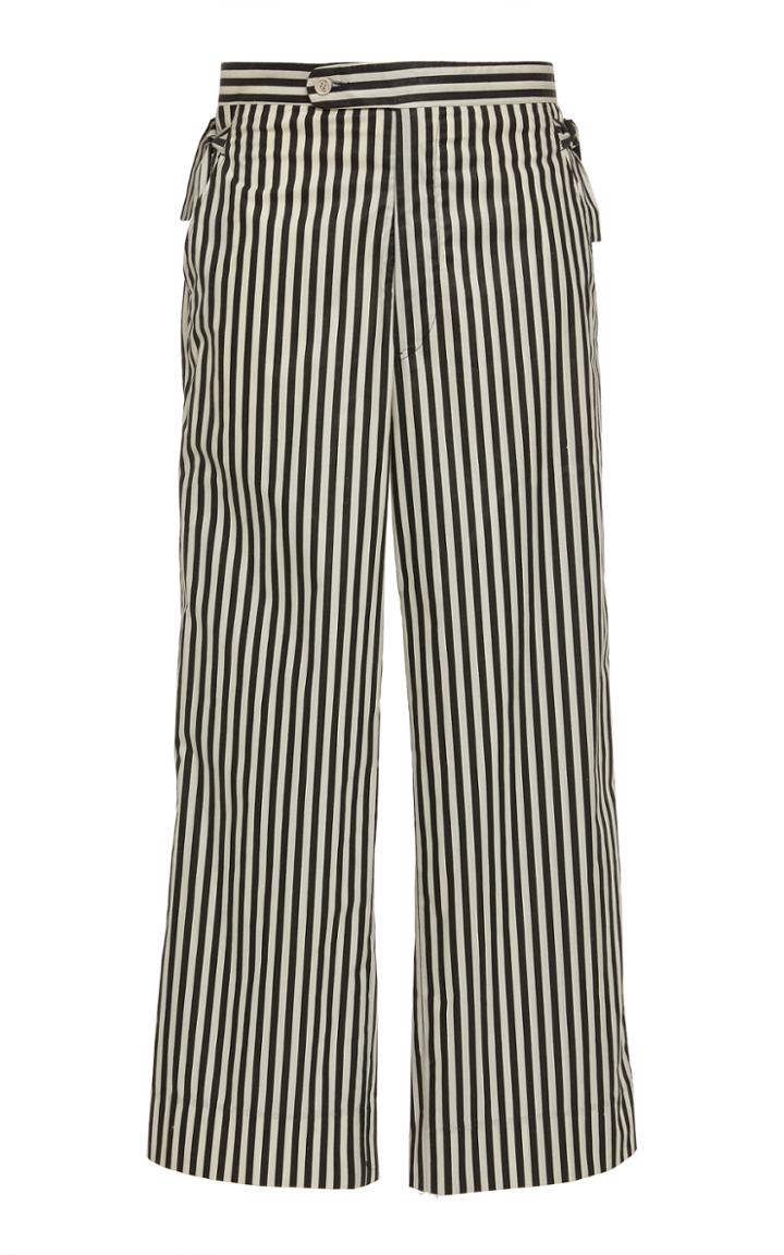 Bode Swinging Stripe Side-tie Trouser