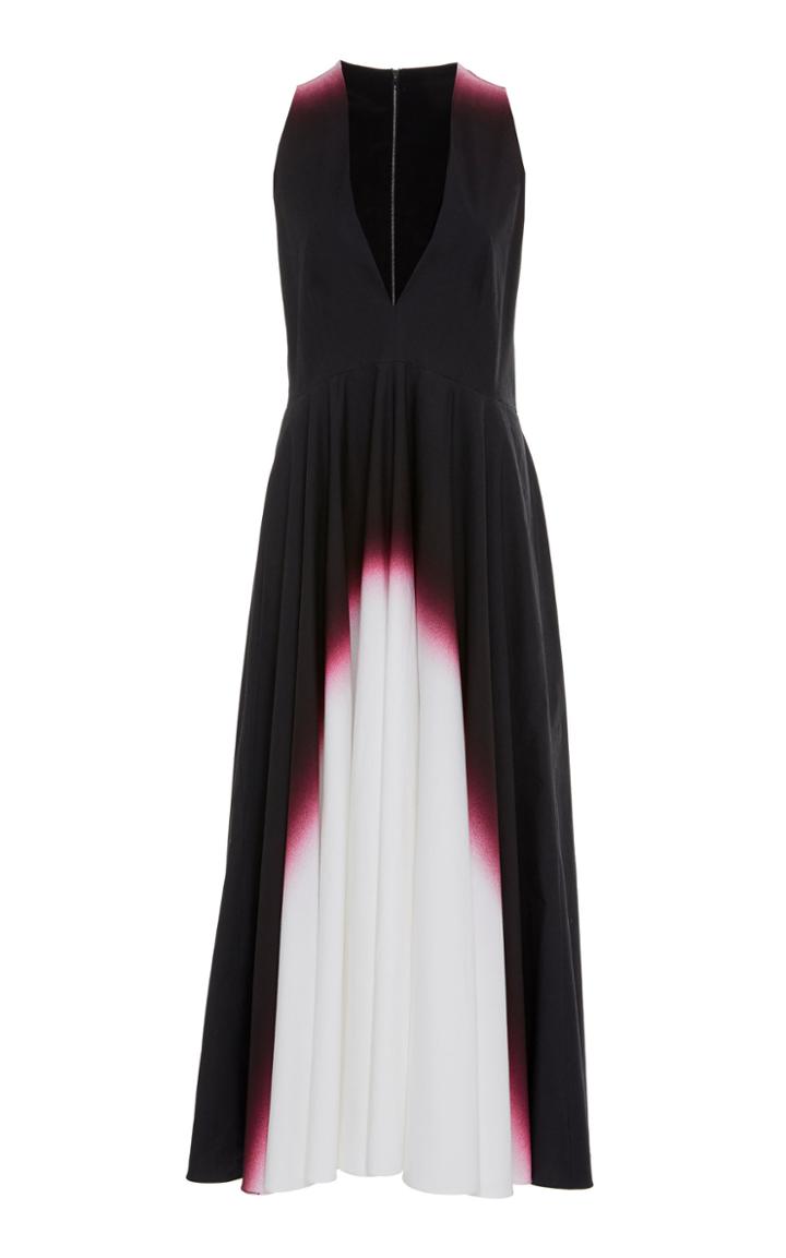 Narciso Rodriguez Dye Print Cotton Dress