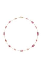 Renee Lewis 18k Gold Bi-color Tourmaline Chain Necklace