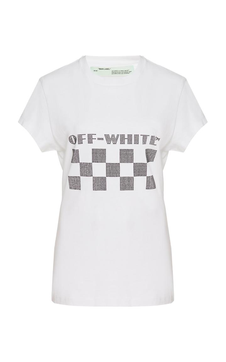 Off-white C/o Virgil Abloh Taxi 2019 Fitted Cotton T-shirt