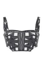 Triya Beth Printed Bikini Top