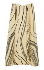 Marina Moscone Off-shoulder Cape Dress