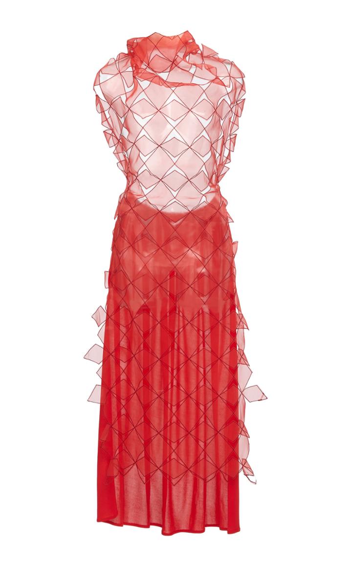 Christopher Kane Open Back Organza Dress