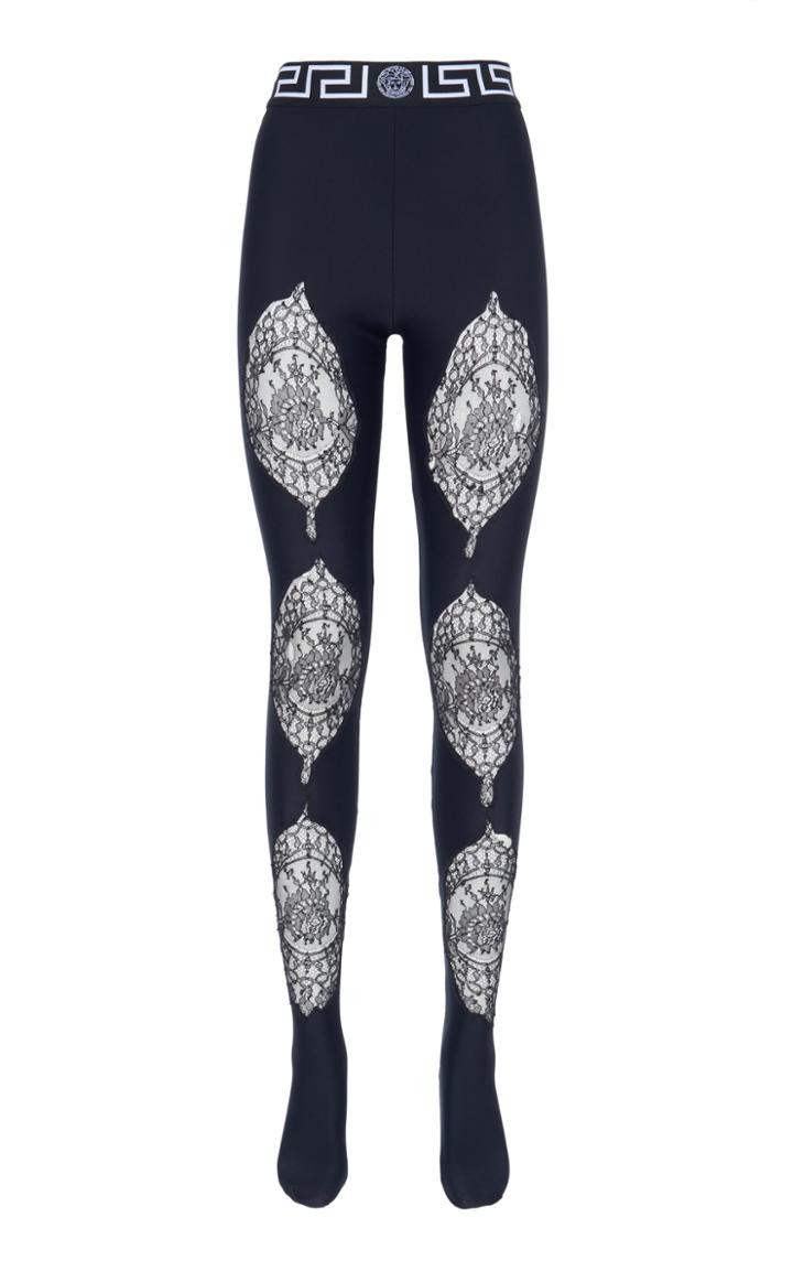 Versace Greca Border Stockings