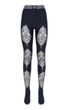 Versace Greca Border Stockings