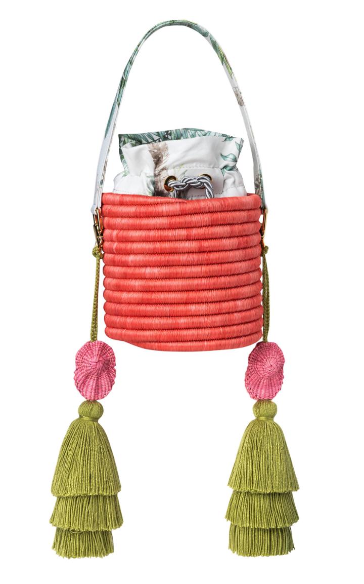 Maison Alma Palmerae Bucket Bag