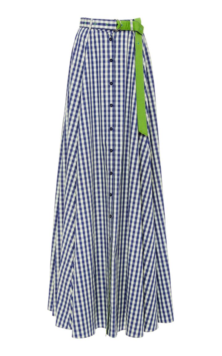 Adam Selman Long Shirt Skirt